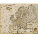 Nicolaes Visscher (1618–1709), Europe (“Nova et accurata totius Europae descriptio”), ca. 1680