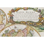 Homann Heirs Publishing House, World Map ("Planiglobii Terrestris Mappa universalis..."), 1746