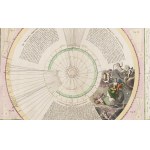 Johann Baptist Homann (1663–1724), Map of Copernicus’s Heliocentric System (“Ephemerides Motuum Coelestium Geometricae”), 1742