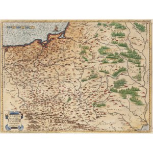 Wacław Grodecki, Abraham Ortelius, 16th century, Map of Poland, 1579