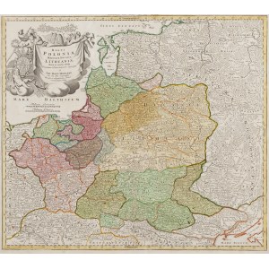 Homann Heirs Publishing House, Map of the Lands of the Polish-Lithuanian Commonwealth (Regni Poloniae Magnique Ducatus Lithuaniae...), 1739