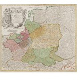 Homann Heirs Publishing House, Map of the Lands of the Polish-Lithuanian Commonwealth ("Regni Poloniae Magnique Ducatus Lithuaniae..."), 1739