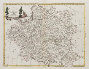 Antonio Zatta, Mapa Polski (