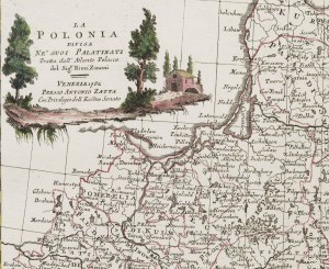 Antonio Zatta, Mapa Polski (