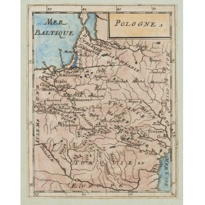 Alain Manesson Mallet (1630–1703), Map of Poland (Pologne), 1683