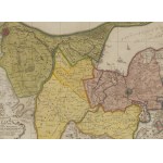 Johann Friedrich Endersch (1705 Thuringia – 1769 Elbląg), Map of the Vistula Delta (“Mappa Geographica Trivm Insvlarum In Prvssia...”), 1753
