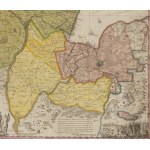 Johann Friedrich Endersch (1705 Thuringia – 1769 Elbląg), Map of the Vistula Delta (“Mappa Geographica Trivm Insvlarum In Prvssia...”), 1753