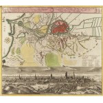 Homann Heirs Publishing House, Panorama of Gdańsk from the Siege of Gdańsk by Saxon Troops