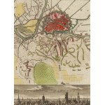 Homann Heirs Publishing House, Panorama of Gdańsk from the Siege of Gdańsk by Saxon Troops
