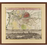 Homann Heirs Publishing House, Panorama of Gdańsk from the Siege of Gdańsk by Saxon Troops