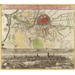 Homann Heirs Publishing House, Panorama of Gdańsk from the Siege of Gdańsk by Saxon Troops