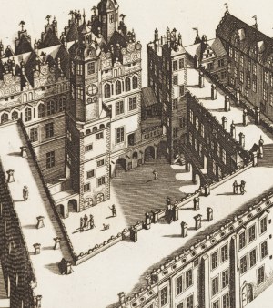 Matthäus Merian (1593 Bazylea - 1650 Schwalbach), Zamek Książąt Pomorskich w Szczecinie, 1652