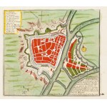 Nicolas de Fer (1646–1720), Szczecin, map of the city and its fortifications (“Stettin”), circa 1693