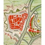 Nicolas de Fer (1646–1720), Szczecin, map of the city and its fortifications (“Stettin”), circa 1693