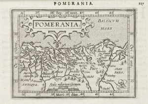 Abraham Ortelius (1527 Antwerpia - 1598 Antwerpia), Pomorze (