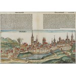 Hartmann Schedel (1440 Nuremberg – 1514 Nuremberg), View of Wrocław ("Bressla"), 1493