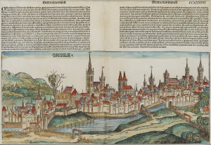 Hartmann Schedel (1440 Norymberga - 1514 Nuremberg), Widok Wrocławia (