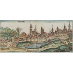 Hartmann Schedel (1440 Nuremberg – 1514 Nuremberg), View of Wrocław ("Bressla"), 1493