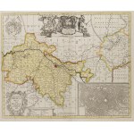 Peter Schenk (1660–1719), Map of the Duchy of Wrocław ("Ducatus Breslanus sive Wratislaviensis"), 1707–1741