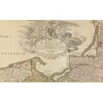 Johann Baptist Homann (1663–1724), Map of Royal and Ducal Prussia ("Regnum Borussiae..."), circa 1720