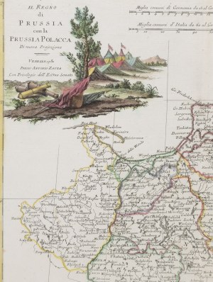 Antonio Zatta, Mapa Prus (