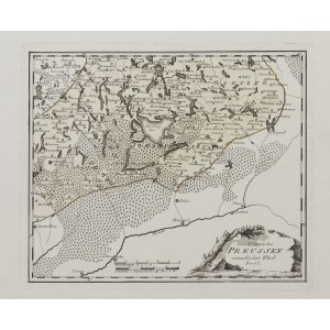 Franz Johann Joseph von Reilly (1766 - 1820), Mapa Mazury z Śniardwami, 1791