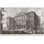 Giovanni Battista Piranesi (1720, Mogliano Veneto – 1778, Rome), "View of the Palazzo dell