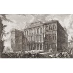Giovanni Battista Piranesi (1720, Mogliano Veneto – 1778, Rome), "View of the Palazzo dell