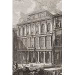 Giovanni Battista Piranesi (1720, Mogliano Veneto – 1778, Rome), View of the Palazzo dell'Eccellentissima Casa Barberini from the Quirinale Hill