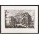Giovanni Battista Piranesi (1720, Mogliano Veneto – 1778, Rome), View of the Palazzo dell'Eccellentissima Casa Barberini from the Quirinale Hill