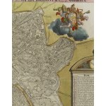 Johann Baptist Homann (1663–1724), Map of Rome ("Urbis Romae Veteris ac Modernae Accurata"), 1716