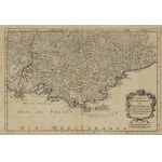 Nicolas Sanson (1600–1667), Map of France (“Comté et gouvernement de Provence”), 1652