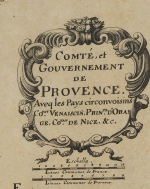 Nicolas Sanson (1600 - 1667 ), Mapa Francji (