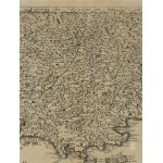 Nicolas Sanson (1600–1667), Mapa Francie („Comte et gouvernement de Provence“), 1652