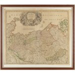 Johann Baptist Homann (1663–1724), Mapa Meklenburska („Ducatus Meklenburgici Tabula Generalis continens...“)