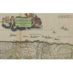 Johann Baptist Homann (1663–1724), Mapa Svaté země („Novissima totius Terrae Sanctae...“), 1969