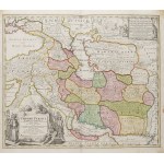 Johann Baptist Homann (1663–1724), Map of the Persian Empire ("Imperii Persici in Omnes suas Provincias…"), circa 1720