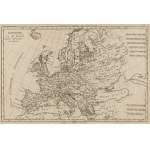 Rigobert Bonne (1727–1794), Map of Europe, circa 1780