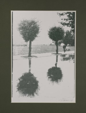 Jan TARASIN (1929-2009), Kompozycja [Drzewa], 1990
