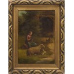 Unknown artist, 19th century, Sheepherder