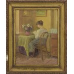 Kazimierz Wiktor HOLLER (1881–1975), The Reader / The Palace on the Water