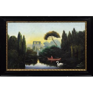 Unknown artist, 20th century, Tivoli Gardens, Rome