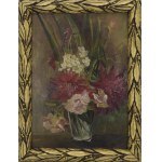 Unknown artist, 19th/20th century, Flowers in a Glass Vase
