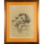 Józef KIDOŃ (1890–1968), Portrait of a Woman, 1936