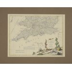 Antonio ZATTA (1757–1797), Map of Southern England and Wales, ca. 1785