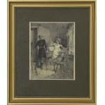 Elwiro Michał ANDRIOLLI (1836-1893), Para scen / ilustracji do edycji „Pan Tadeusz” Adama Mickiewicza