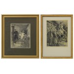 Elwiro Michał ANDRIOLLI (1836-1893), Quelques scènes / illustrations pour l'édition de « Pan Tadeusz » d'Adam Mickiewicz