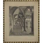Władysław ZAKRZEWSKI, The Castle Courtyard at Wawel