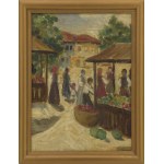 S. NIKOLOV, 20th century, At the Market