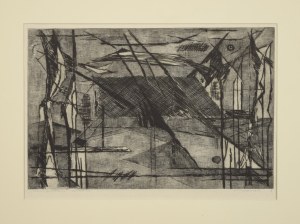 Edmund PIOTROWICZ (1915-1991), Pejzaż przestrzenny, 1959